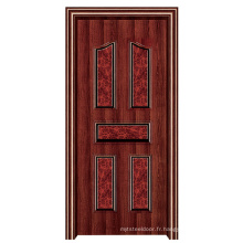 Porte intérieure en bois d&#39;acier (FXGS-061)